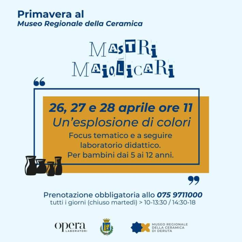 PRIMAVERA al Museo Regionale della Ceramica