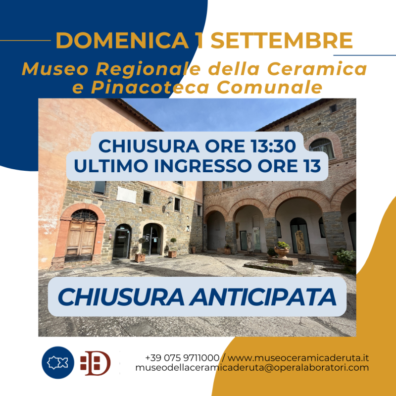 CHIUSURA ANTICIPATA
