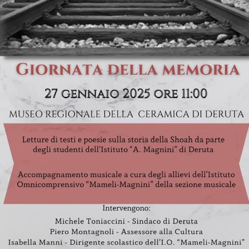 GIORNATA DELLA  MEMORIA