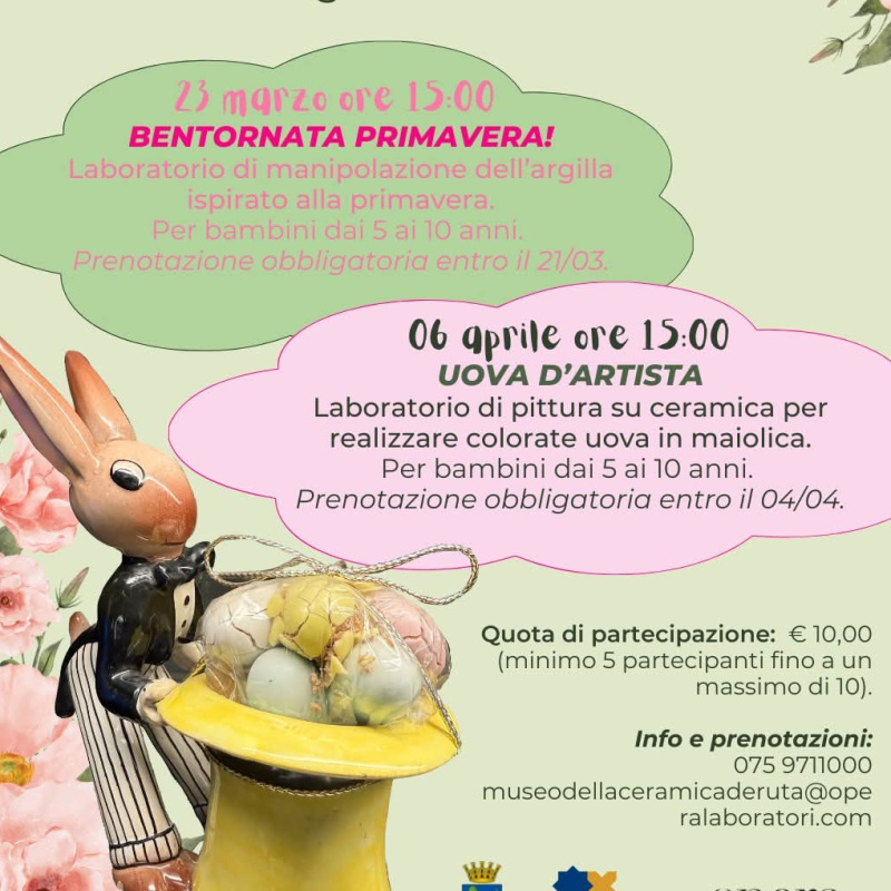 PRIMAVERA al Museo Regionale della Ceramica