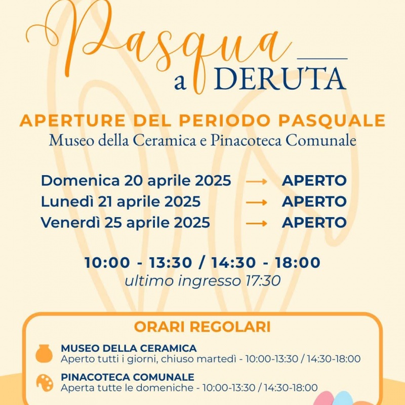 PASQUA  A DERUTA