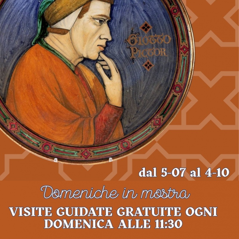 Domeniche in mostra - visite guidate gratuite alla mostra "Deruta 1926. Piatti, targhe e souvenir nella stagione francescana del Novecento"