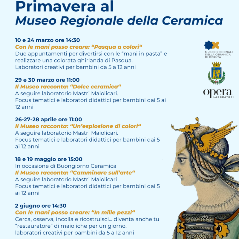 PRIMAVERA al Museo Regionale della Ceramica