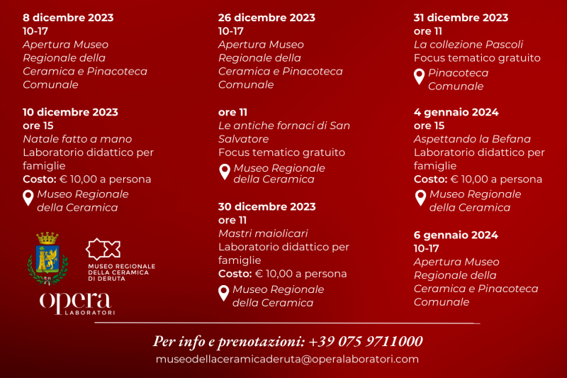 NATALE AD ARTE - circuito museale di Deruta
